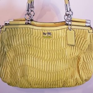Coach Bags - Coach gathered leather bag Coach Bags - Coach gathered leather bag